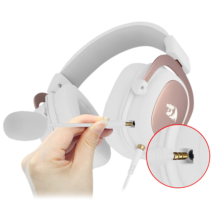 Redragon H510 Head-mounted 7.1-Channel Gaming ชุดหูฟังสำหรับเล่นเกมคอมพิวเตอร์กินหูฟังไก่เพื่อฟังตำแหน่งเสียง