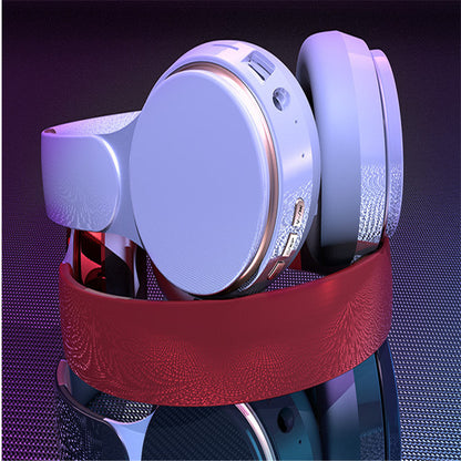 Folding telescopic computer gaming headset