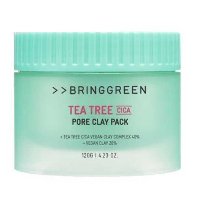 BRINGGREEN Tea Tree Cica Pore Clay Pack 120g