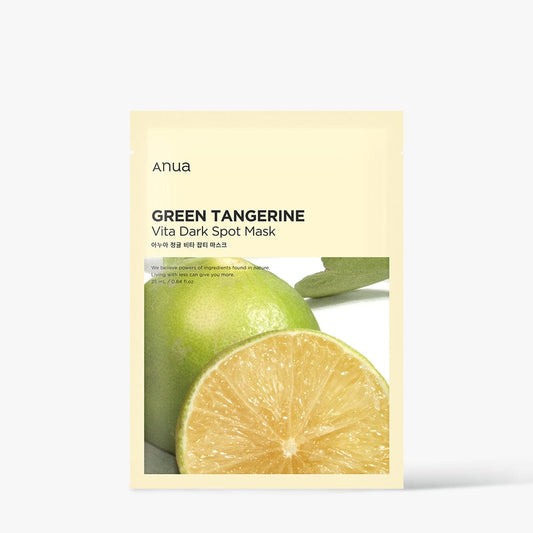 Anua GREEN TANGERINE VITA DARK SPOT MASK 25ml X 10ea