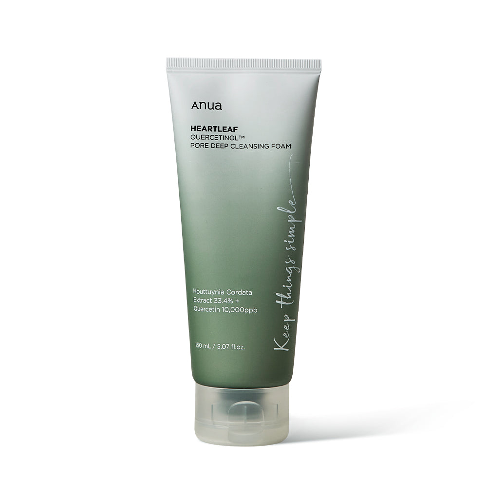 Anua HEARTLEAF QUERCETINOL PORE DEEP CLEANSING FOAM 150ml